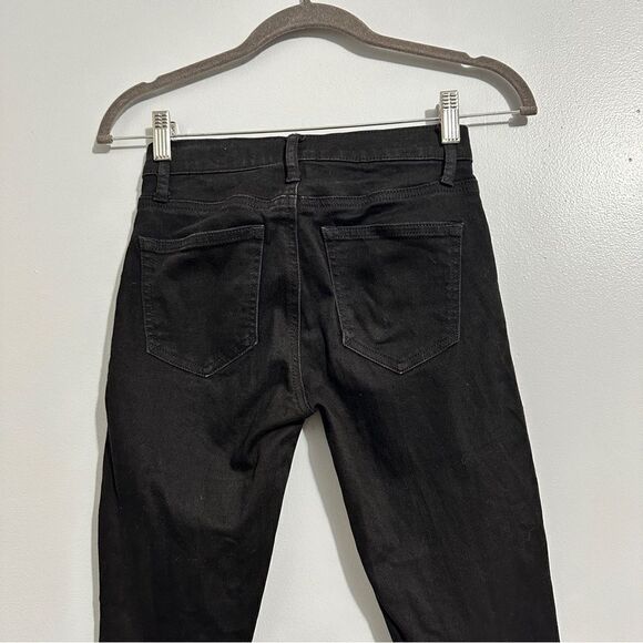 GAP black true skinny jeans, size 24 - Picture 3 of 7